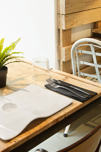 Mesa Remur en el restaurante Mr Frank